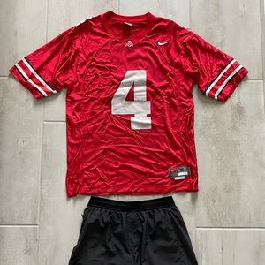 Nike Ohio State Buckeyes Scarlet Football Jersey